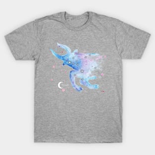 Taurus Galaxy Watercolor T-Shirt